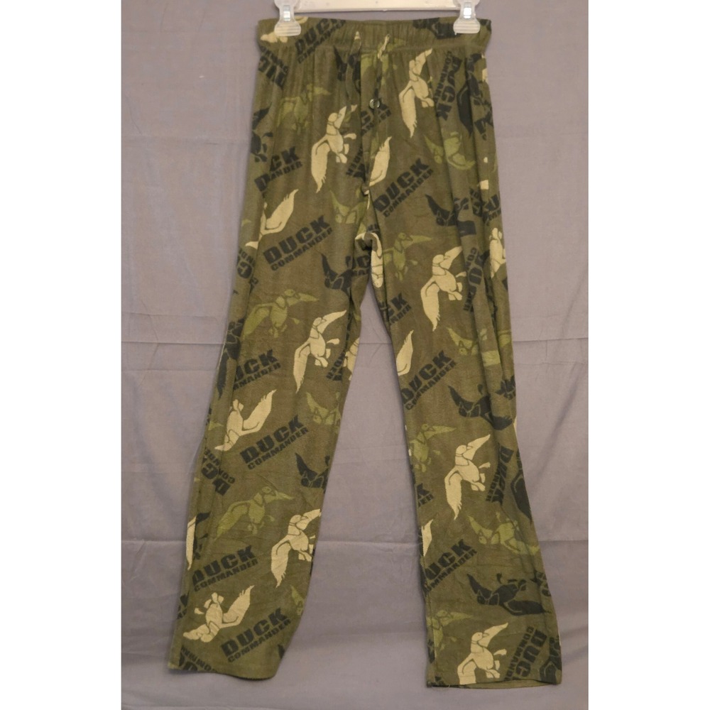 Duck Commander Pajama Pants Men's Small Green‎ Duck Dynasty Willie Robertson